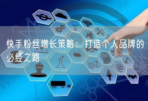 快手粉丝增长策略：打造个人品牌的必经之路