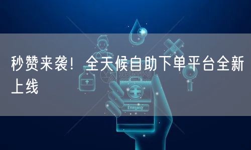 秒赞来袭！全天候自助下单平台全新上线